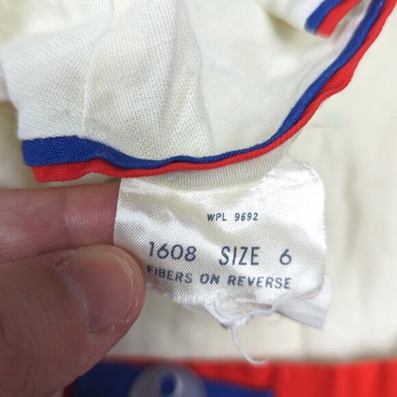 Vtg Dress Girls Sz 6 Cream Retro 50s/60s Party Rockabilly Classic - Picture 6 of 7